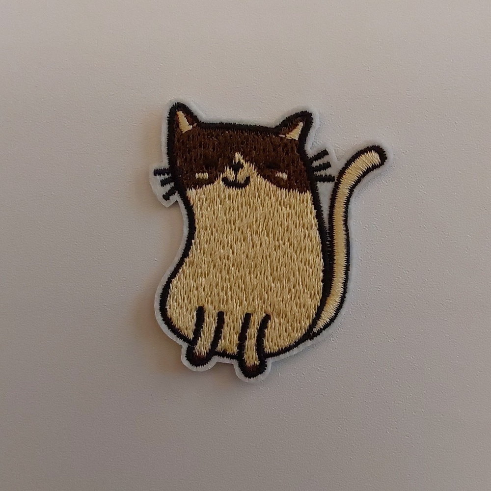Cat Whimsy IRON ON Patch